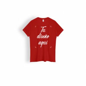 camiseta para niño deportiva en color rojo