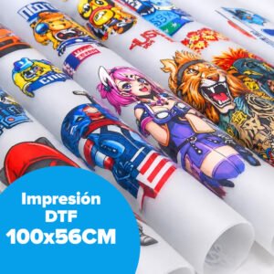 rollos de impresion dtf por metro