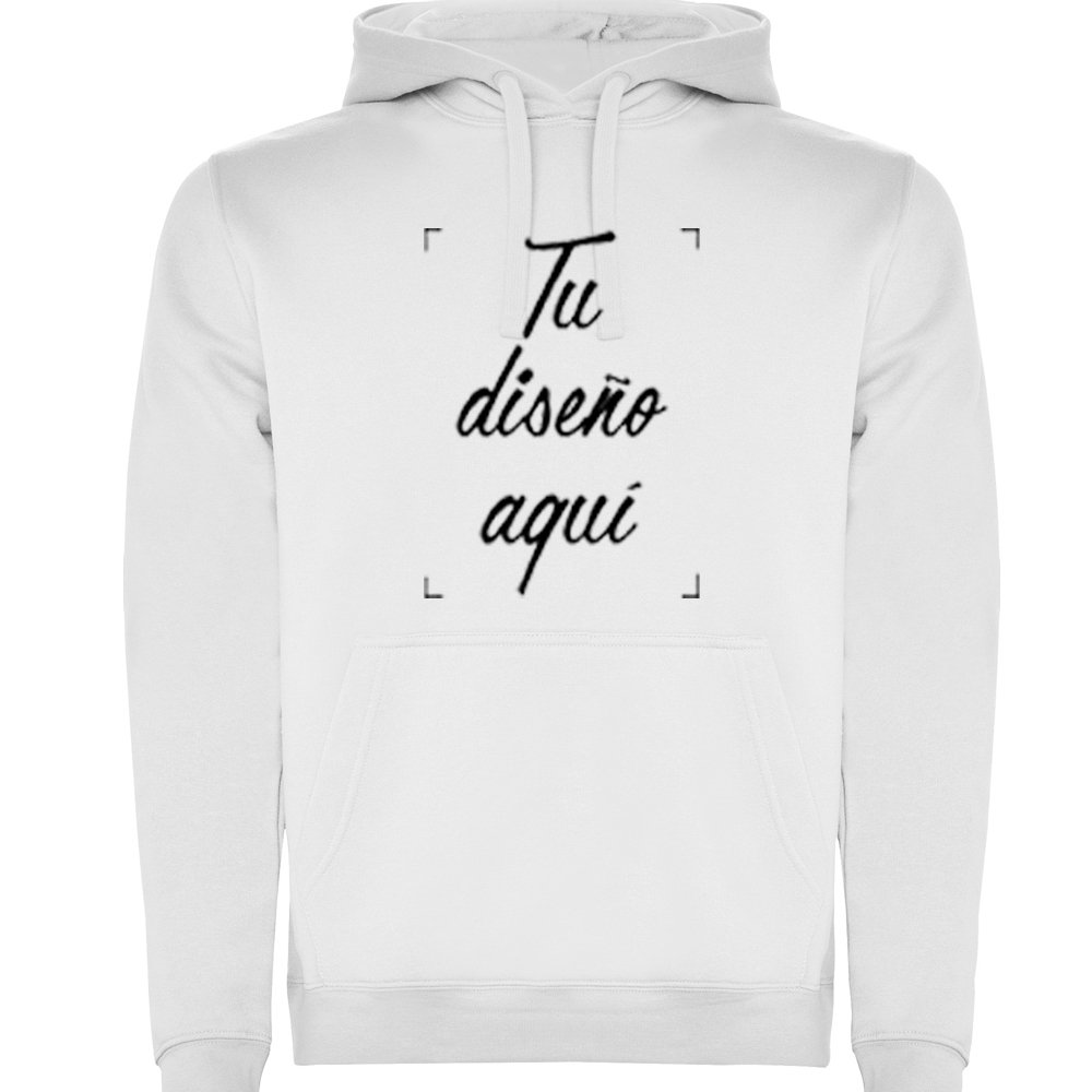 sudadera blanca para sublimar