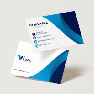 tarjeta de visita impresion