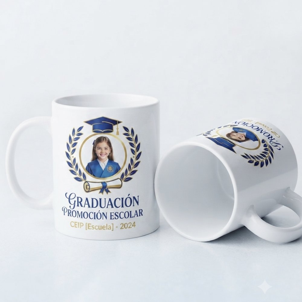 Taza blanca personalizada